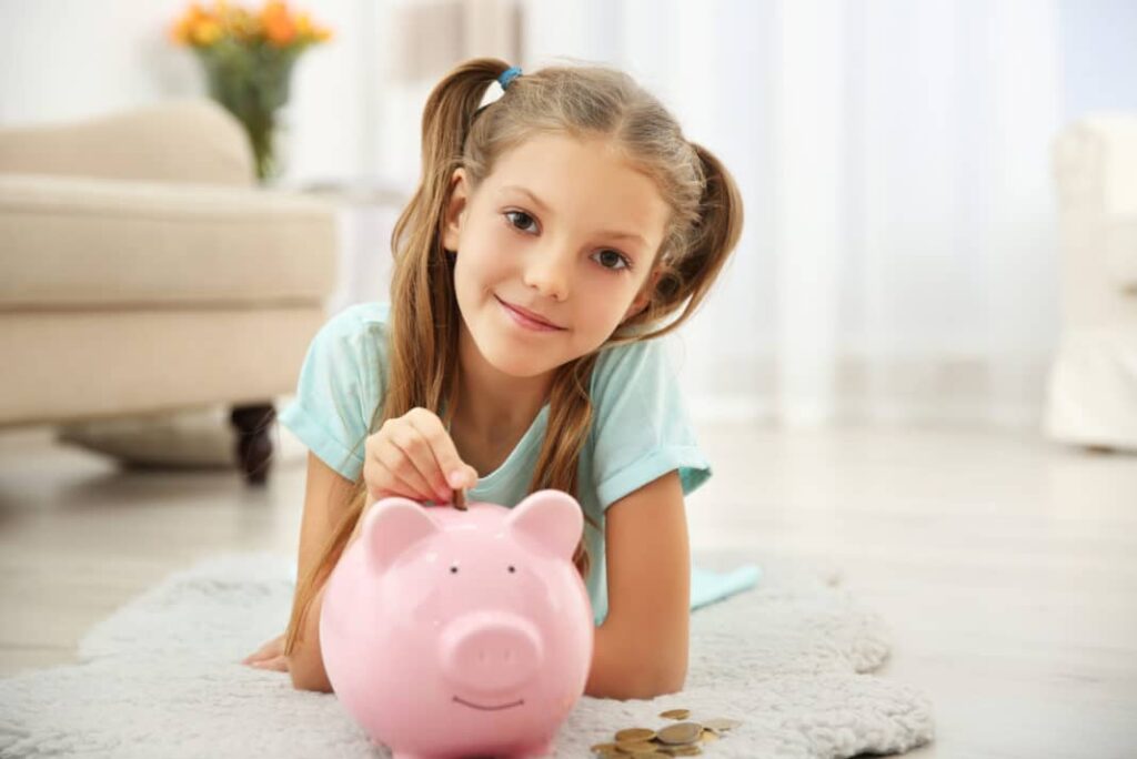 Persuade Kids to save Money